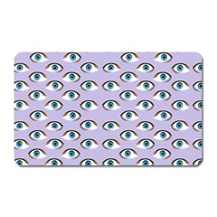 Purple Eyeballs Magnet (rectangular) by boho