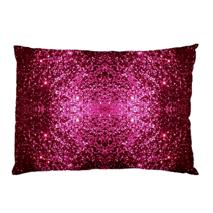 Pink Glitter Pillow Case (Two Sides)