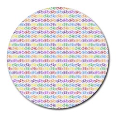 Bicycles Round Mousepads by boho