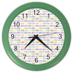 Bicycles Color Wall Clocks by boho