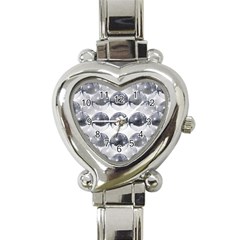 Disco Balls Heart Italian Charm Watch by boho