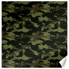 Camo Pattern Canvas 20  X 20   by Simbadda