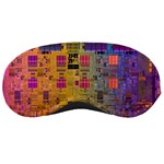 Circuit Board Pattern Lynnfield Die Sleeping Masks Front