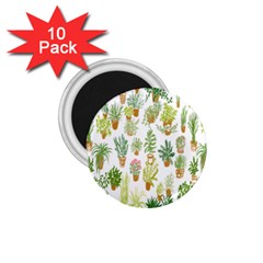 Flowers Pattern 1 75  Magnets (10 Pack)  by Simbadda