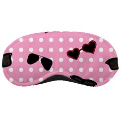 Pisunglass Tech Pink Pattern Sleeping Masks by Simbadda