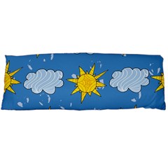 Sunshine Tech Blue Body Pillow Case (dakimakura) by Simbadda