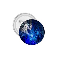 Ghost Fractal Texture Skull Ghostly White Blue Light Abstract 1 75  Buttons by Simbadda