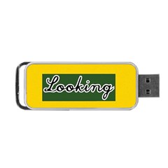 No Looking Back Portable Usb Flash (one Side) by Mandielei