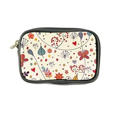 Spring Floral Pattern With Butterflies Coin Purse by TastefulDesigns