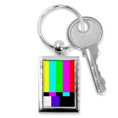 Color Bars & Tones Key Chains (rectangle)  by Simbadda