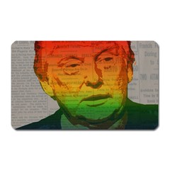 Rainbow Trump  Magnet (rectangular) by Valentinaart