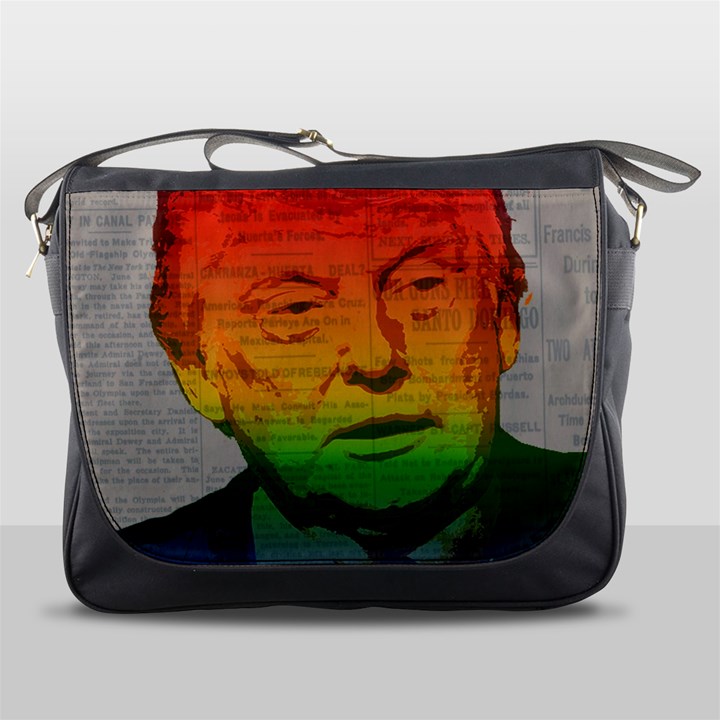 Rainbow Trump  Messenger Bags