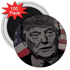 Trump 3  Magnets (100 Pack) by Valentinaart