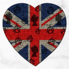 United Kingdom  Jigsaw Puzzle (heart) by Valentinaart