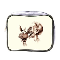 Zombie Apple Bite Minimalism Mini Toiletries Bags by Simbadda