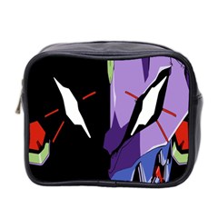 Monster Face Drawing Paint Mini Toiletries Bag 2-side by Simbadda