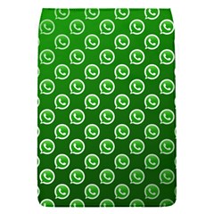 Whatsapp Logo Pattern Flap Covers (s)  by Simbadda