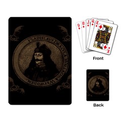 Count Vlad Dracula Playing Card by Valentinaart