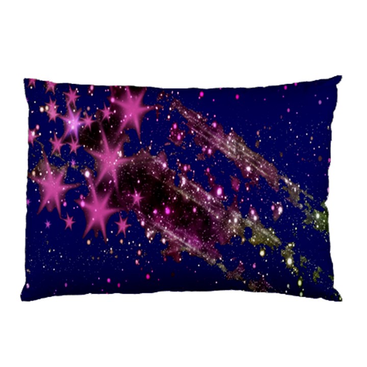 Stars Abstract Shine Spots Lines Pillow Case (Two Sides)