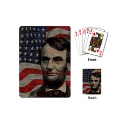 Lincoln Day  Playing Cards (mini)  by Valentinaart