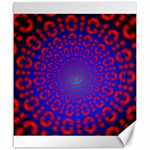 Binary Code Optical Illusion Rotation Canvas 20  x 24   19.57 x23.15  Canvas - 1