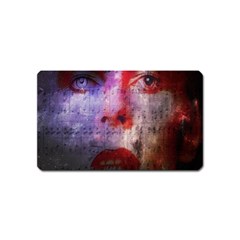 David Bowie  Magnet (name Card) by Valentinaart