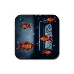 Natural Habitat Rubber Coaster (square)  by Valentinaart