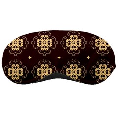 Seamless Ornament Symmetry Lines Sleeping Masks by Simbadda