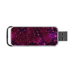 Retro Flower Pattern Design Batik Portable Usb Flash (one Side) by Simbadda