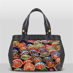 Art Background Bowl Ceramic Color Office Handbags by Simbadda