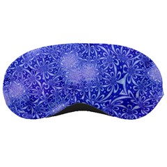 Retro Flower Pattern Design Batik Sleeping Masks by Simbadda