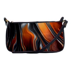 Fractal Structure Mathematics Shoulder Clutch Bags by Simbadda