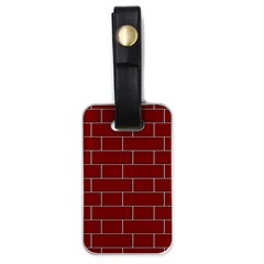 Flemish Bond Luggage Tags (one Side)  by Simbadda