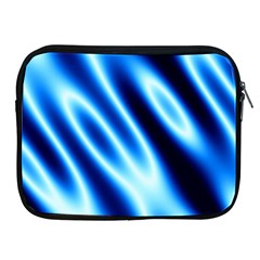 Grunge Blue White Pattern Background Apple Ipad 2/3/4 Zipper Cases by Simbadda