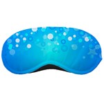 Blue Dot Star Sleeping Masks Front