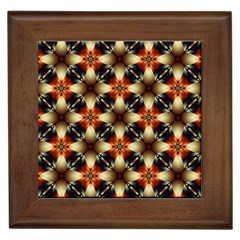 Kaleidoscope Image Background Framed Tiles by Simbadda