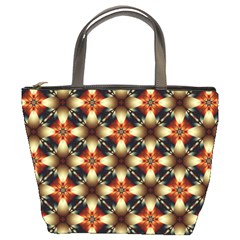 Kaleidoscope Image Background Bucket Bags by Simbadda