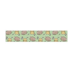 Cute Hamster Pattern Flano Scarf (mini) by Simbadda