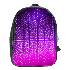 Pattern Light Color Structure School Bags(large)  by Simbadda