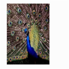 Multi Colored Peacock Large Garden Flag (two Sides) by Simbadda