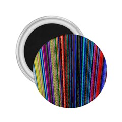 Multi Colored Lines 2 25  Magnets by Simbadda