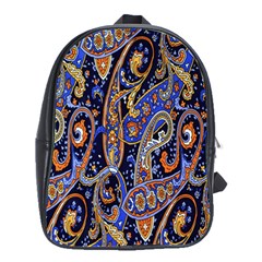 Pattern Color Design Texture School Bags(large)  by Simbadda