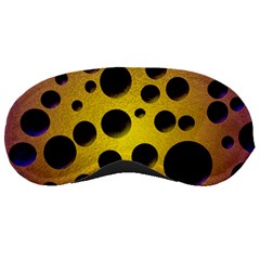 Background Design Random Balls Sleeping Masks by Simbadda