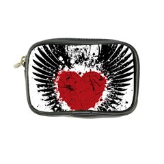 Wings Of Heart Illustration Coin Purse by TastefulDesigns