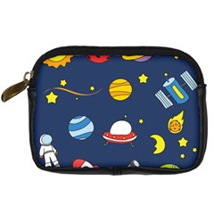 Space Background Design Digital Camera Cases by Simbadda