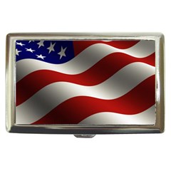 Flag United States Stars Stripes Symbol Cigarette Money Cases by Simbadda