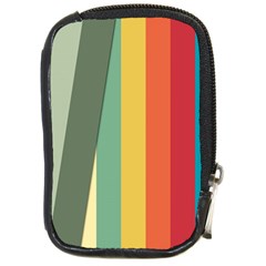 Texture Stripes Lines Color Bright Compact Camera Cases by Simbadda