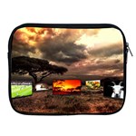 Africa Apple iPad 2/3/4 Zipper Cases Front