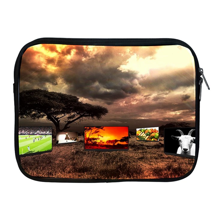 Africa Apple iPad 2/3/4 Zipper Cases