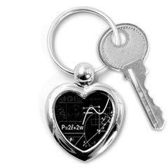 School Board  Key Chains (heart)  by Valentinaart